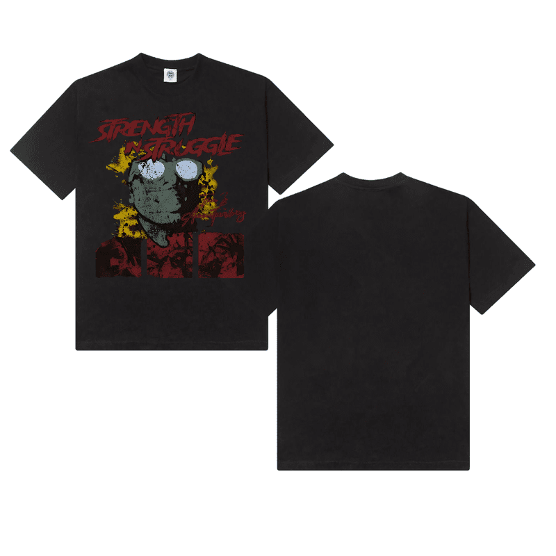 Black Streetwear T-shirt By Bench – Strength